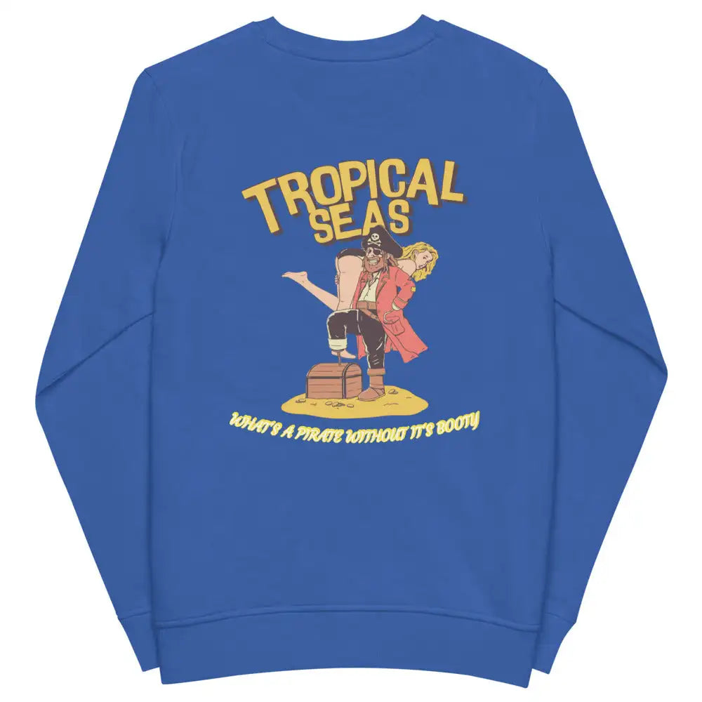 Pirates Booty organic sweatshirt - Sustainable Sweatshirt from Tropical Seas Clothing 