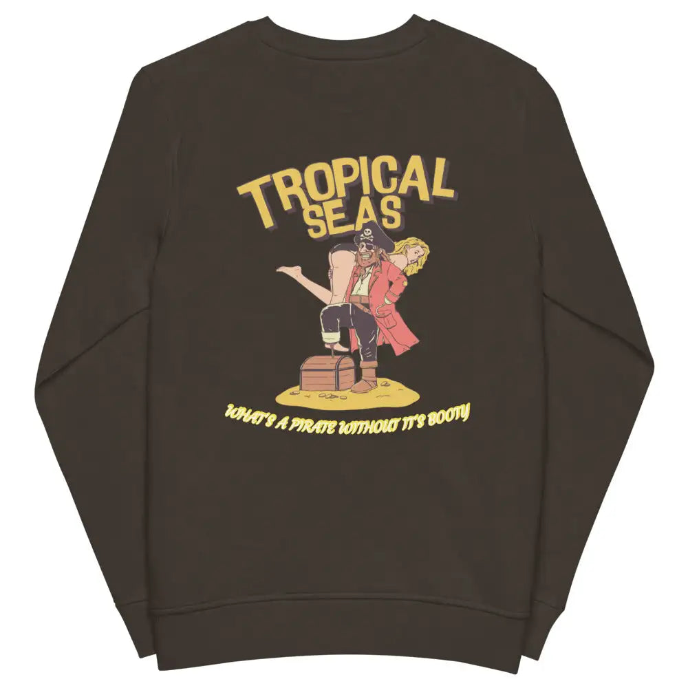 Pirates Booty organic sweatshirt - Sustainable Sweatshirt from Tropical Seas Clothing 