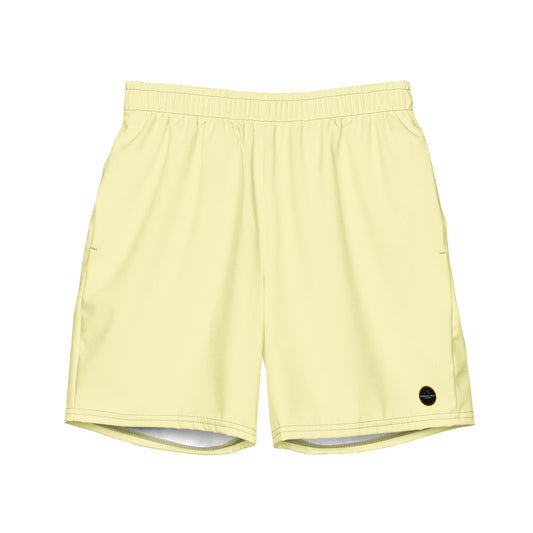 Men's Yellow Eco Board Shorts - Tropical Seas Clothing 
