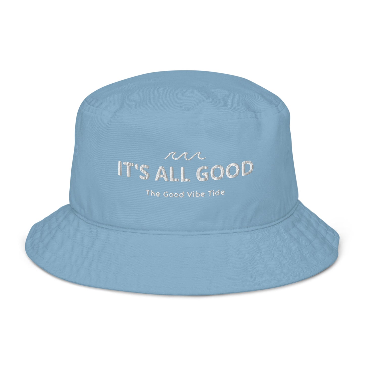 Organic It's All Good bucket hat - Tropical Seas Clothing 