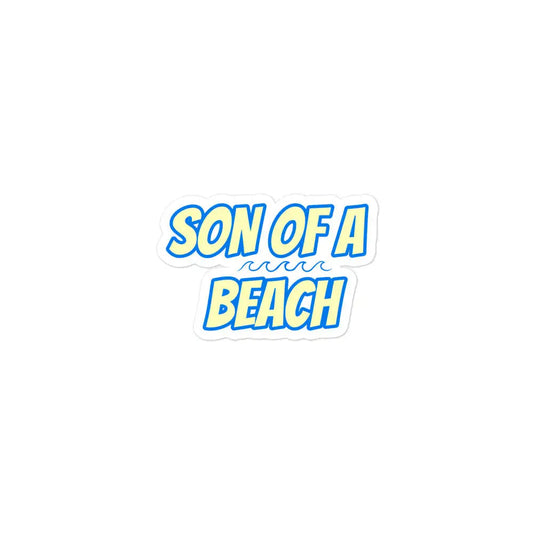 Son Of A Beach stickers - Tropical Seas Clothing 