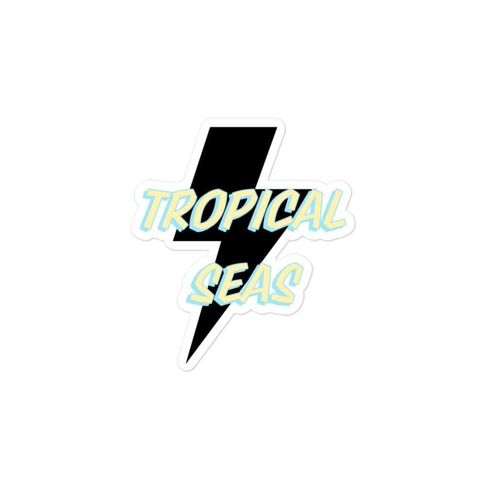 80’s Lightning stickers - Tropical Seas Clothing 
