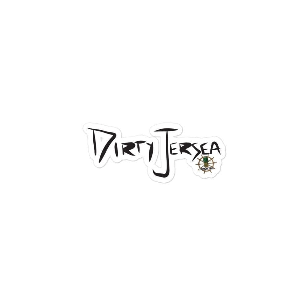 Dirty Jersea stickers - Tropical Seas Clothing 