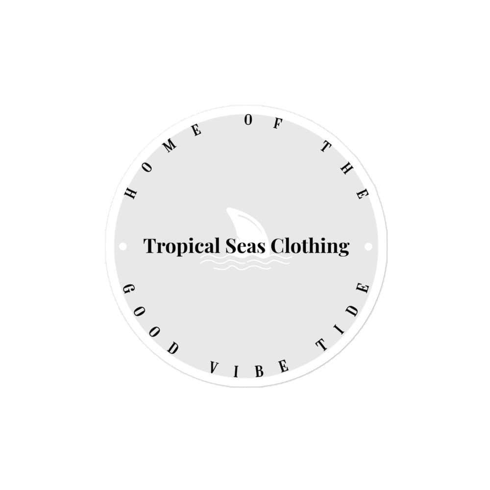 New Tropical Seas Logo stickers - Tropical Seas Clothing 