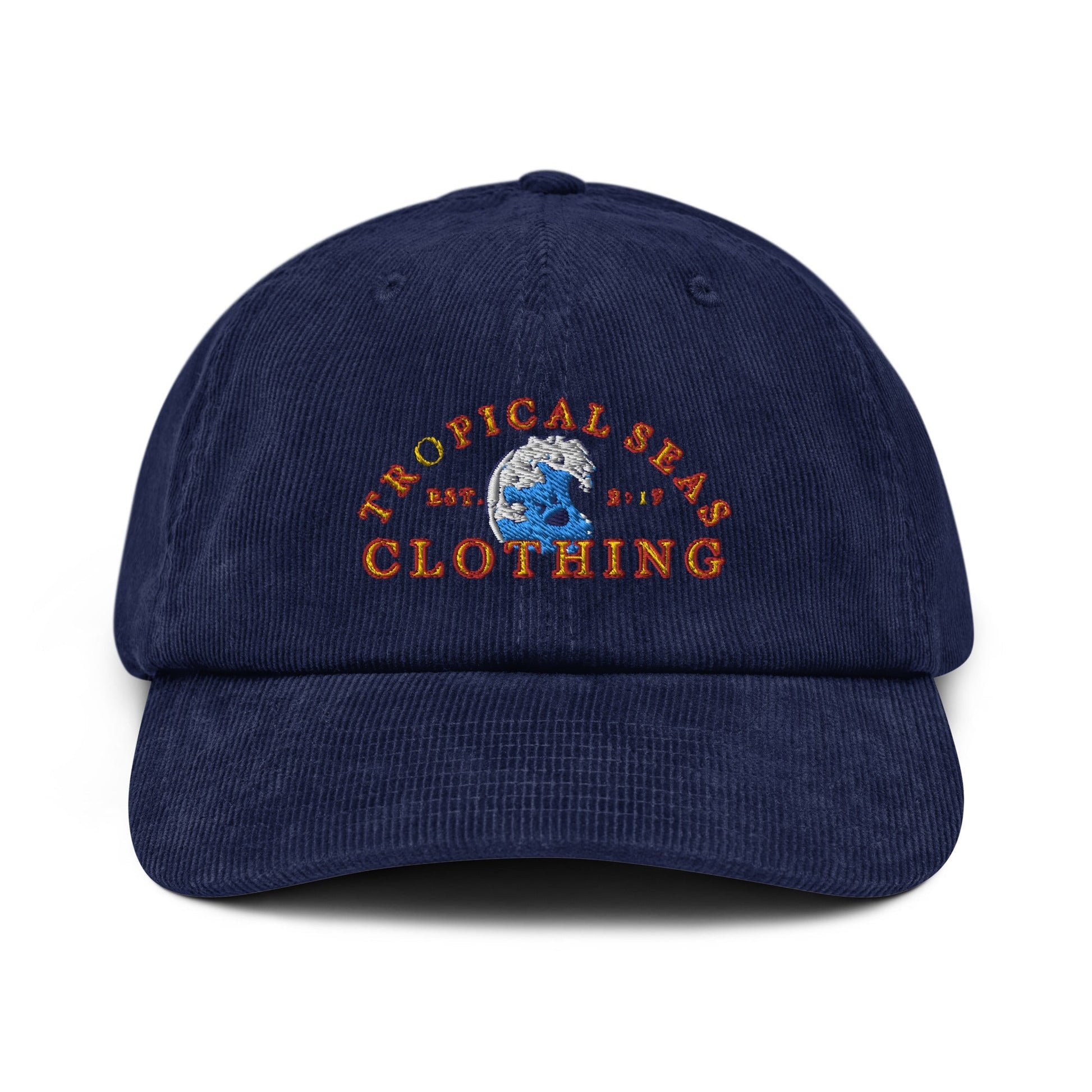 Good Vibe Wave Corduroy Hat - Tropical Seas Clothing 