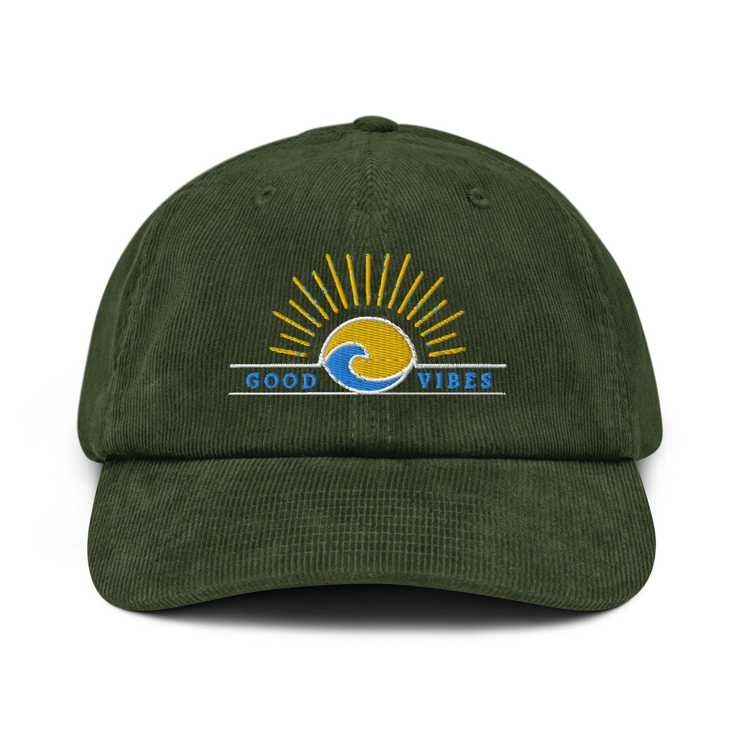 Local Sunrise Tropical Corduroy Hat - Tropical Seas Clothing 