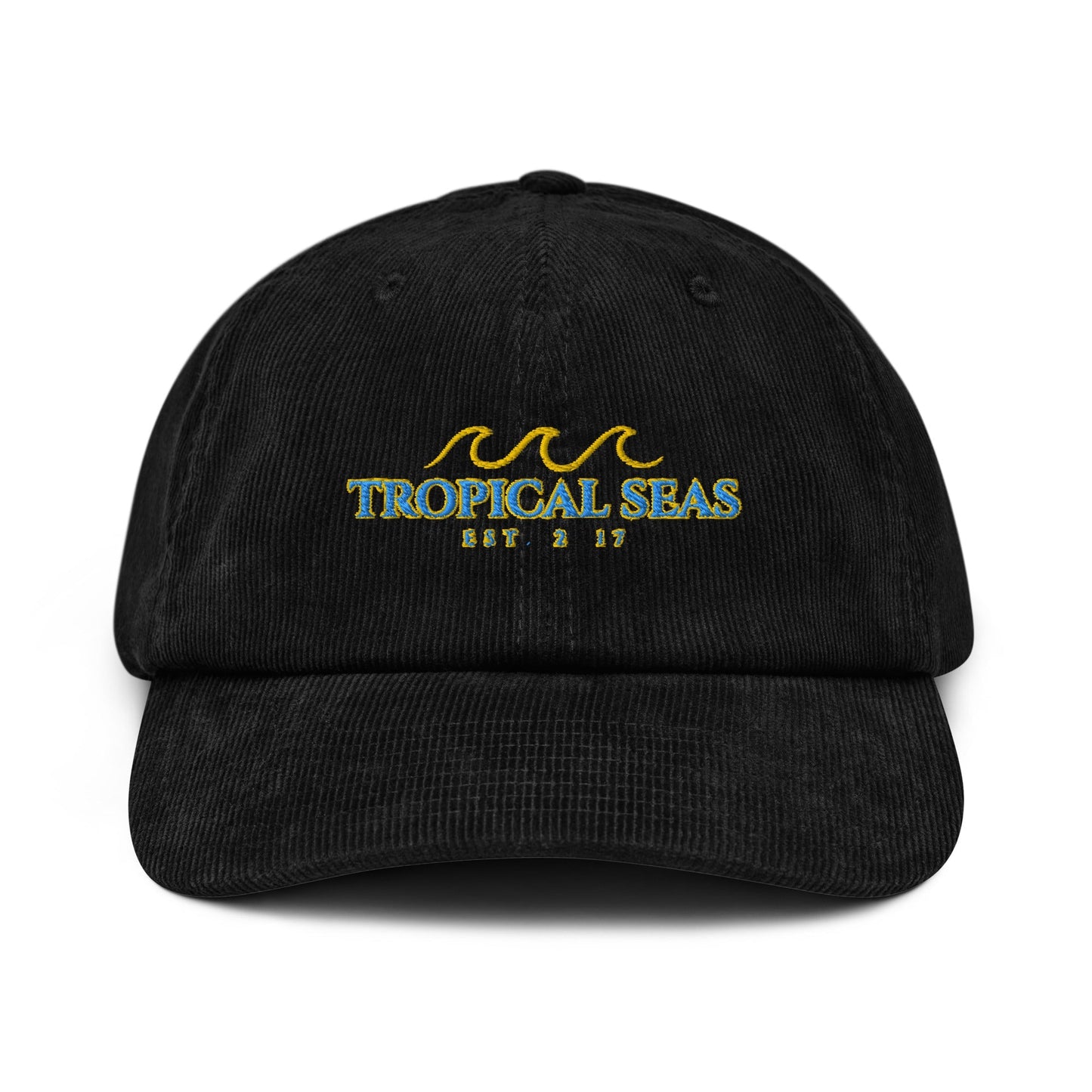 Triple Wave Corduroy Hat - Tropical Seas Clothing 