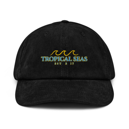 Triple Wave Corduroy Hat - Tropical Seas Clothing 