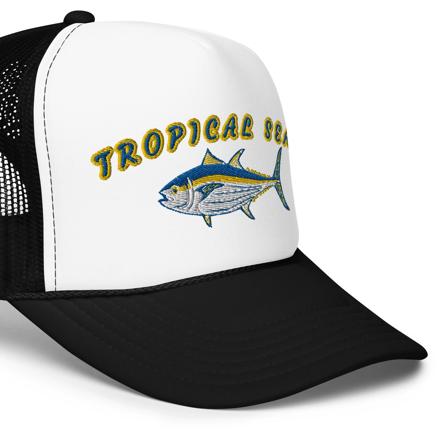 Tropical Seas Tuna Foam trucker hat - Tropical Seas Clothing 