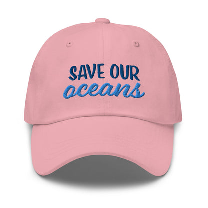 Save Our Oceans Dad Hat - Tropical Seas Clothing 