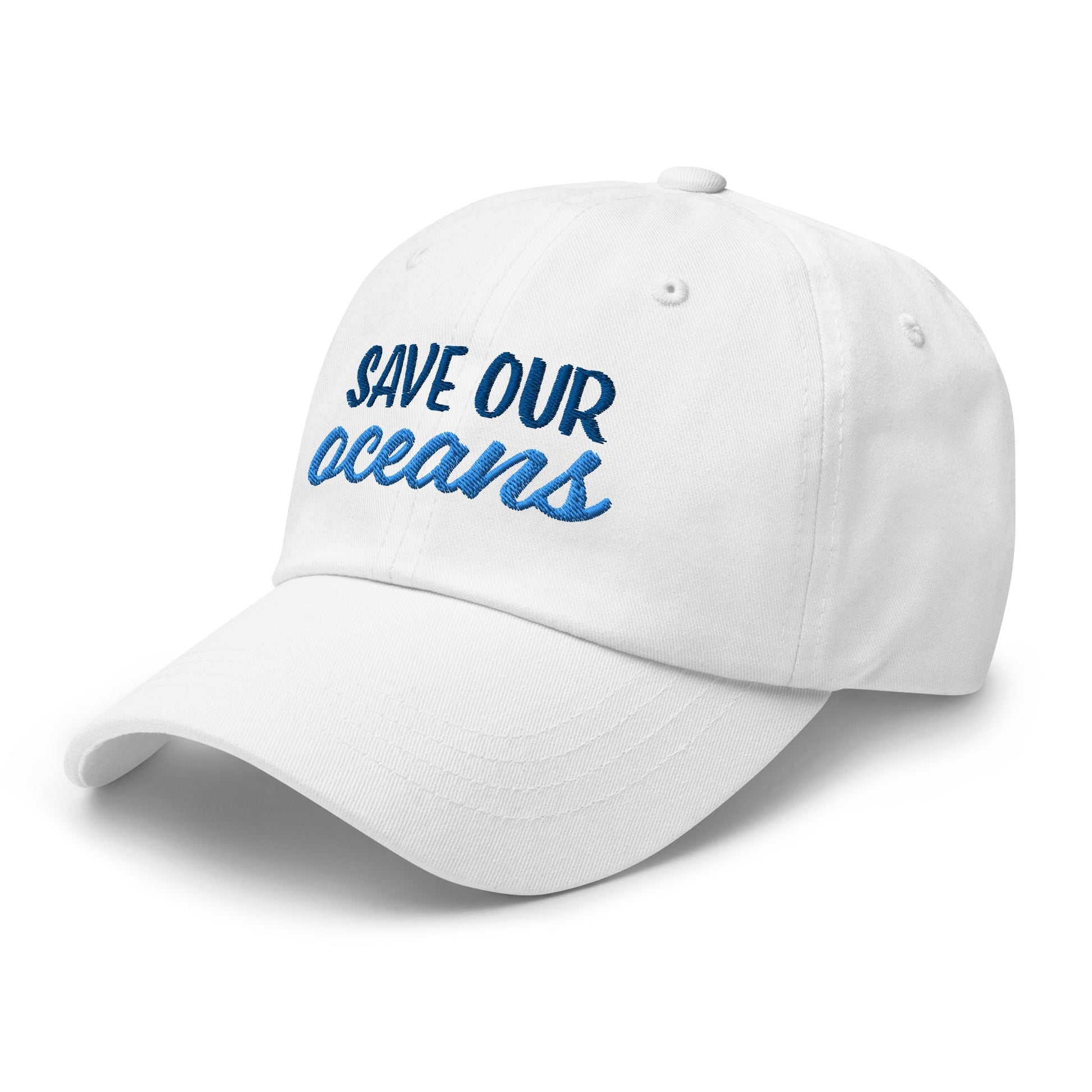 Save Our Oceans Dad Hat - Tropical Seas Clothing 