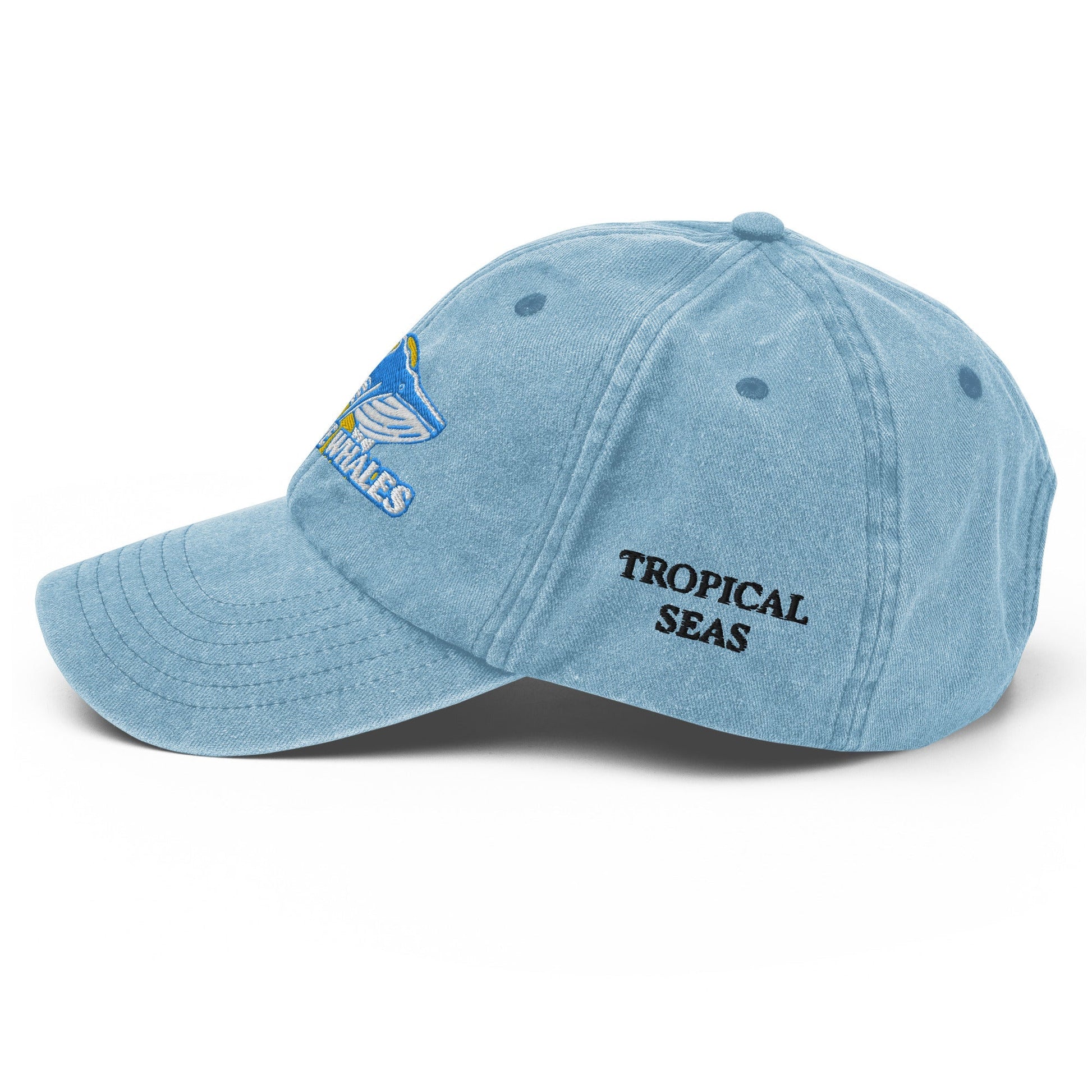 Vintage Save the Whales Hat - Tropical Seas Clothing 