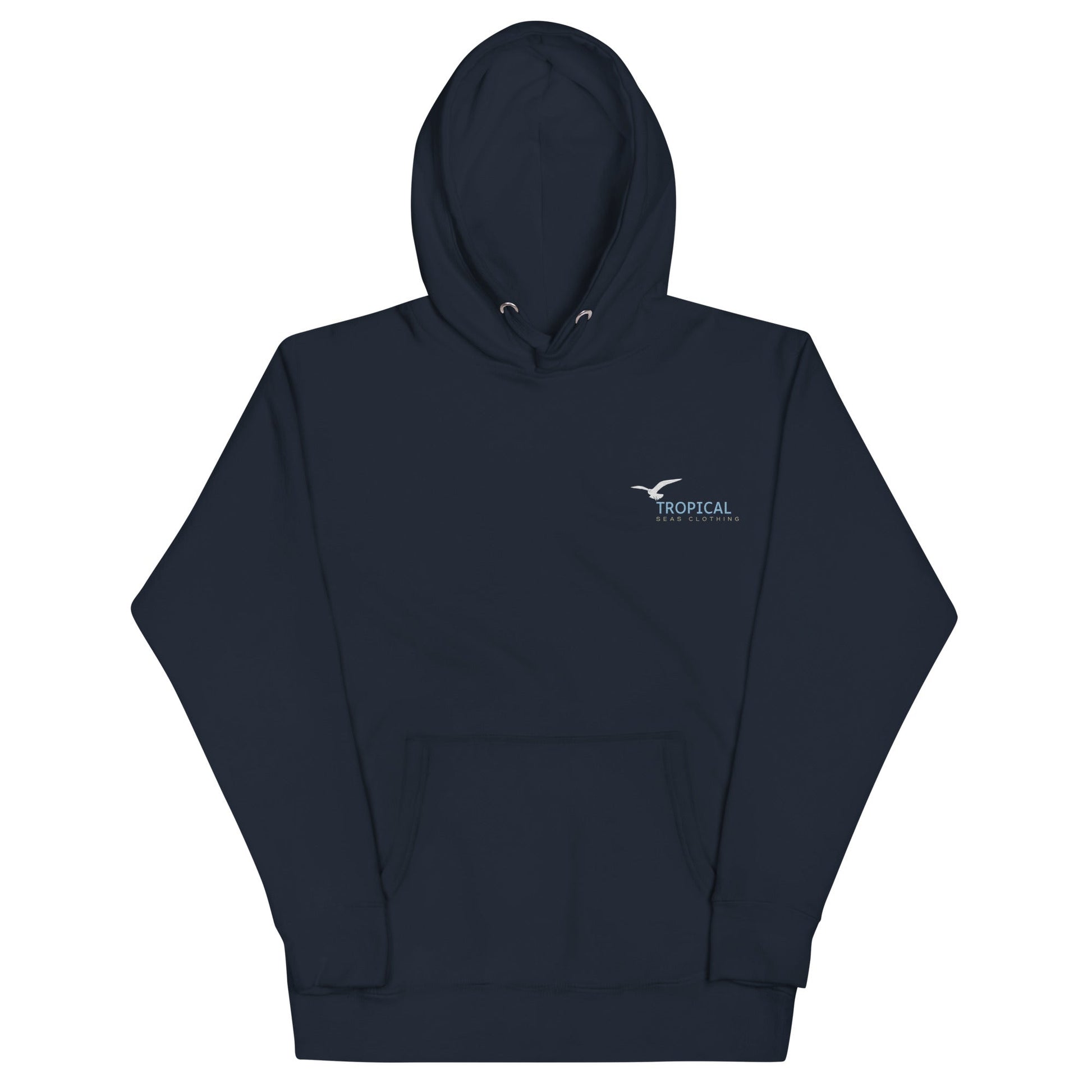 Unisex Seagull Shores Embroidered Hoodie - Tropical Seas Clothing 