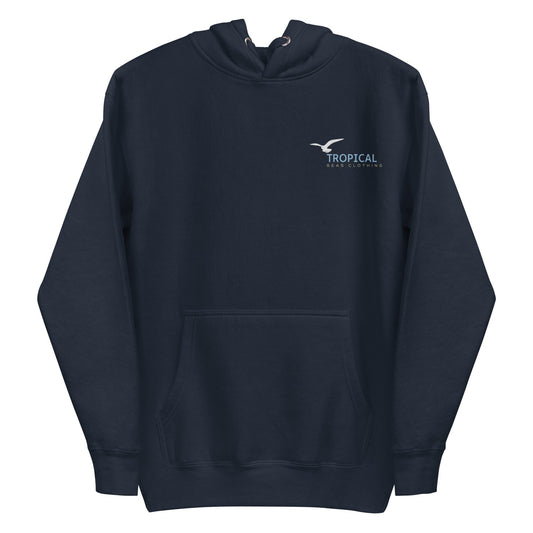 Unisex Seagull Shores Embroidered Hoodie - Tropical Seas Clothing 