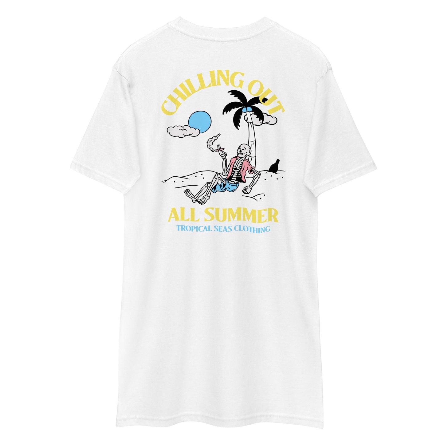 Men's Premium Chill Summer Tropical T-shirt - Tropical Seas Clothing 