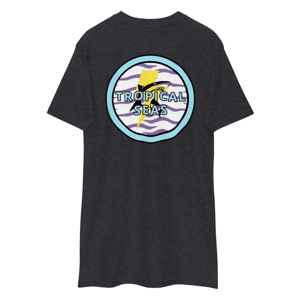 Electric Shark heavyweight tee - Sustainable Shirts & Tops from Tropical Seas Clothing 