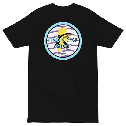 Electric Shark heavyweight tee - Sustainable Shirts & Tops from Tropical Seas Clothing 