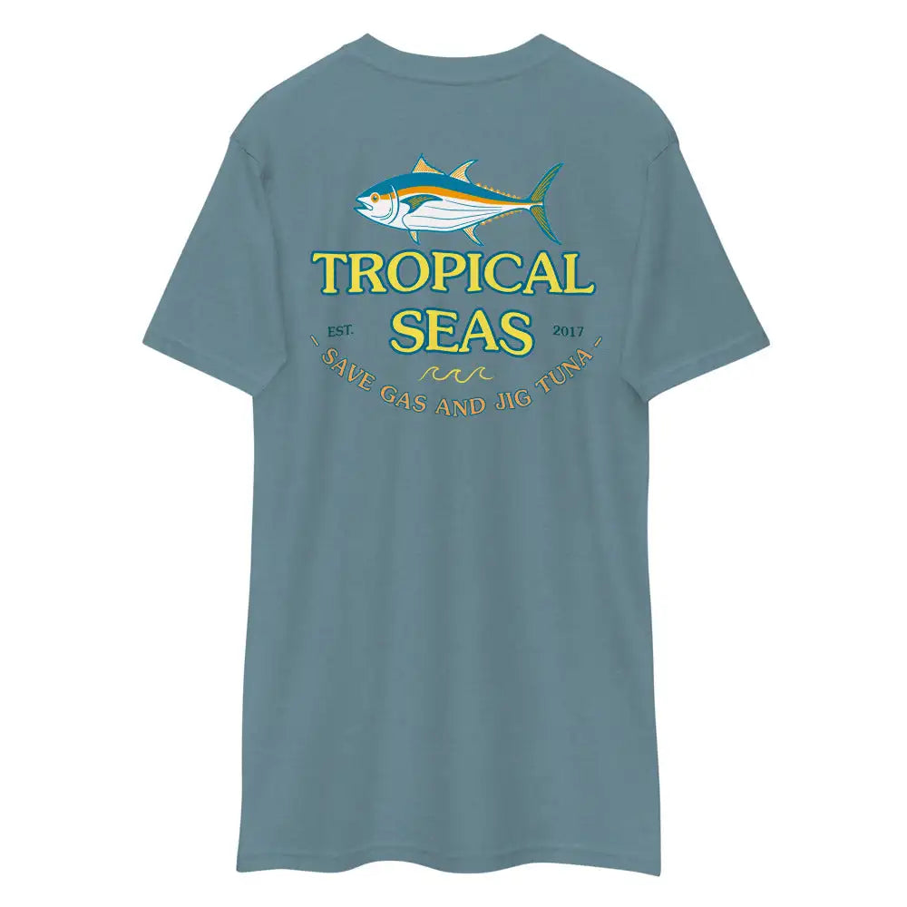 Save Gas and Jig Tuna T-shirt - Tropical Seas Clothing 