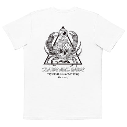 Men's Claws and Jaws Pocket T-shirt - Tropical Seas Clothing 