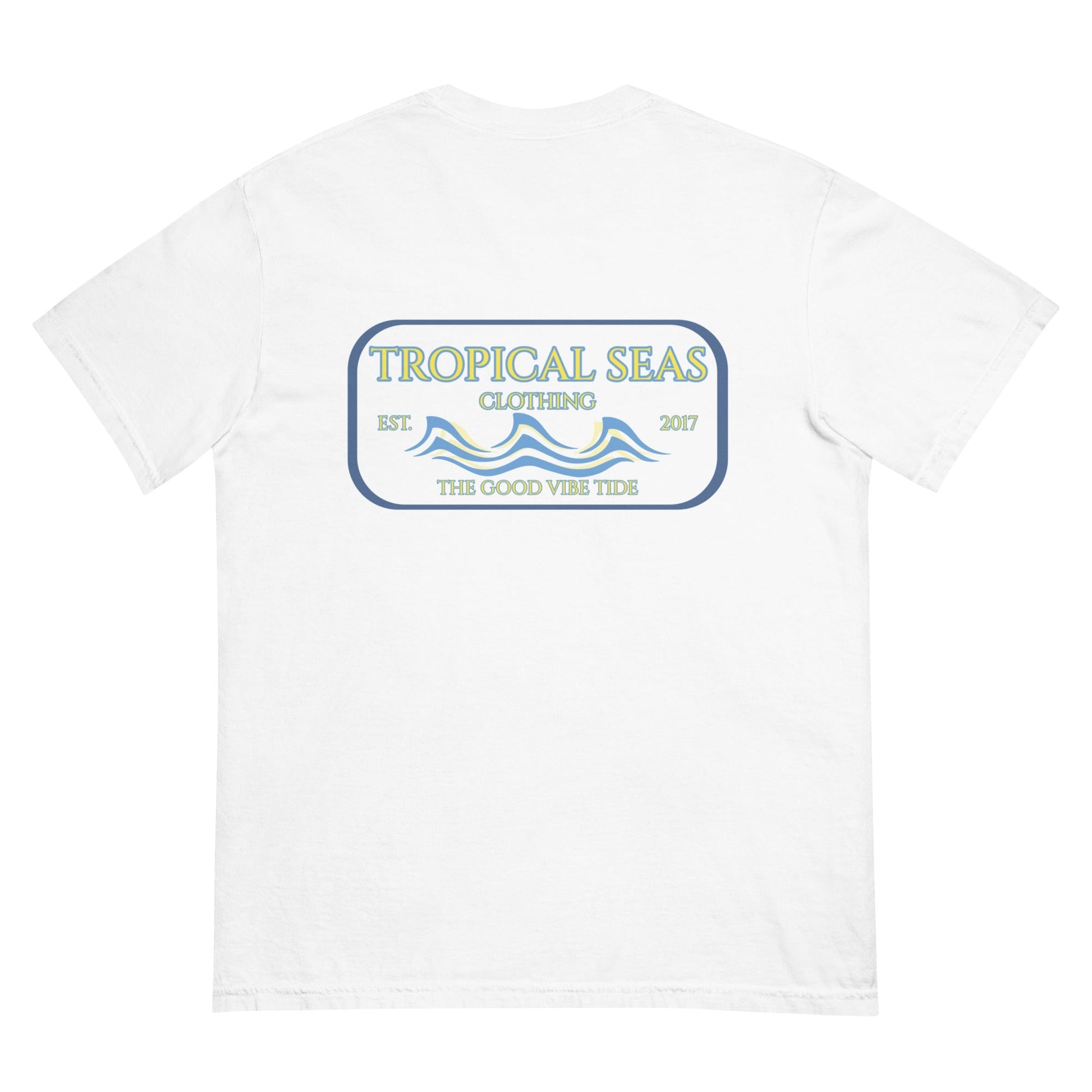 Men's Tropical Set Heavyweight T-shirt - Tropical Seas Clothing 