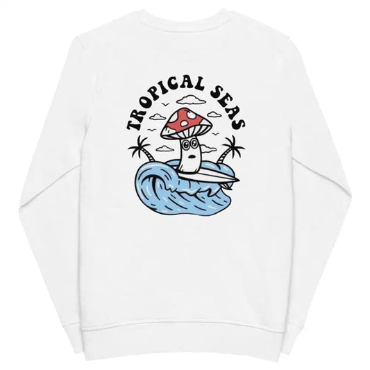 Trippy Dippy Organic Sweatshirt - Sustainable Shirts & Tops from Tropical Seas Clothing 