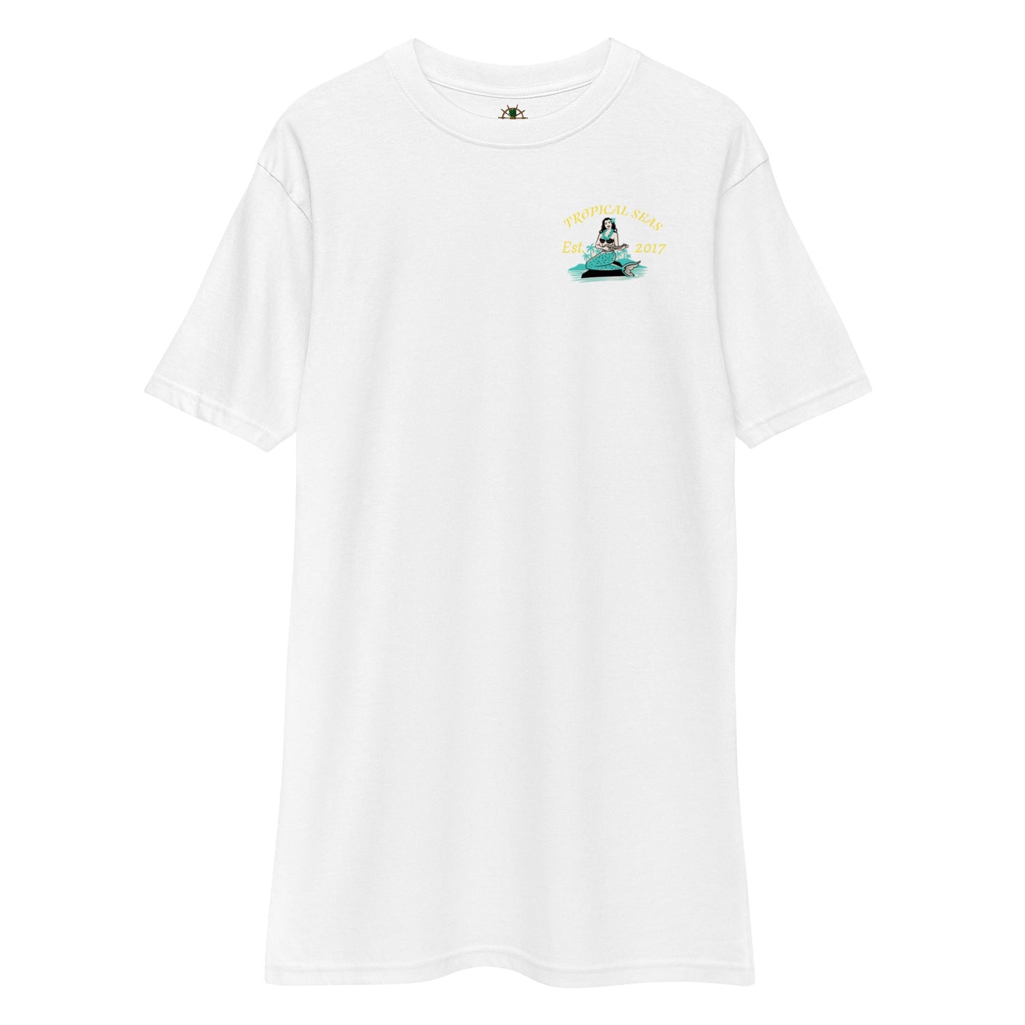 Men's Premium Hula Beach Tropical T-shirt - Tropical Seas Clothing 