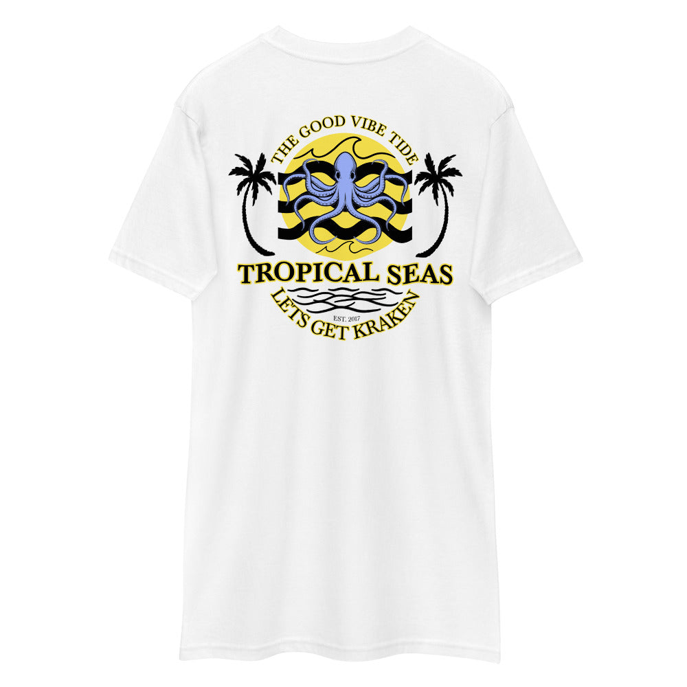 Men's Tropical Lets Get Kraken Octopus T-shirt - Tropical Seas Clothing 