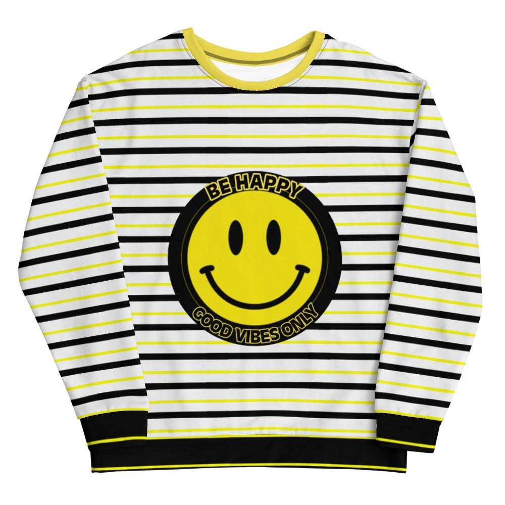 Be Happy Sweatshirt - Tropical Seas Clothing 