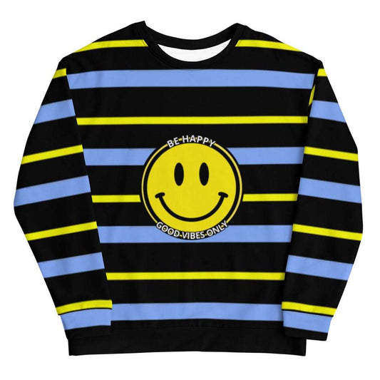 Retro Be Happy Sweatshirt - Tropical Seas Clothing 
