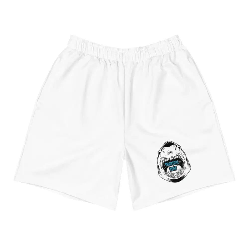 Men's Chomp Athletic Long Shorts - Tropical Seas Clothing 
