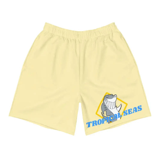 Men's Mr. Shark Athletic Long Shorts - Tropical Seas Clothing 
