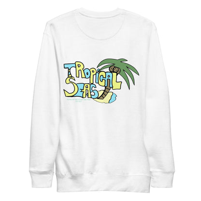 Premium Cartoon Island Sweatshirt - Tropical Seas Clothing 