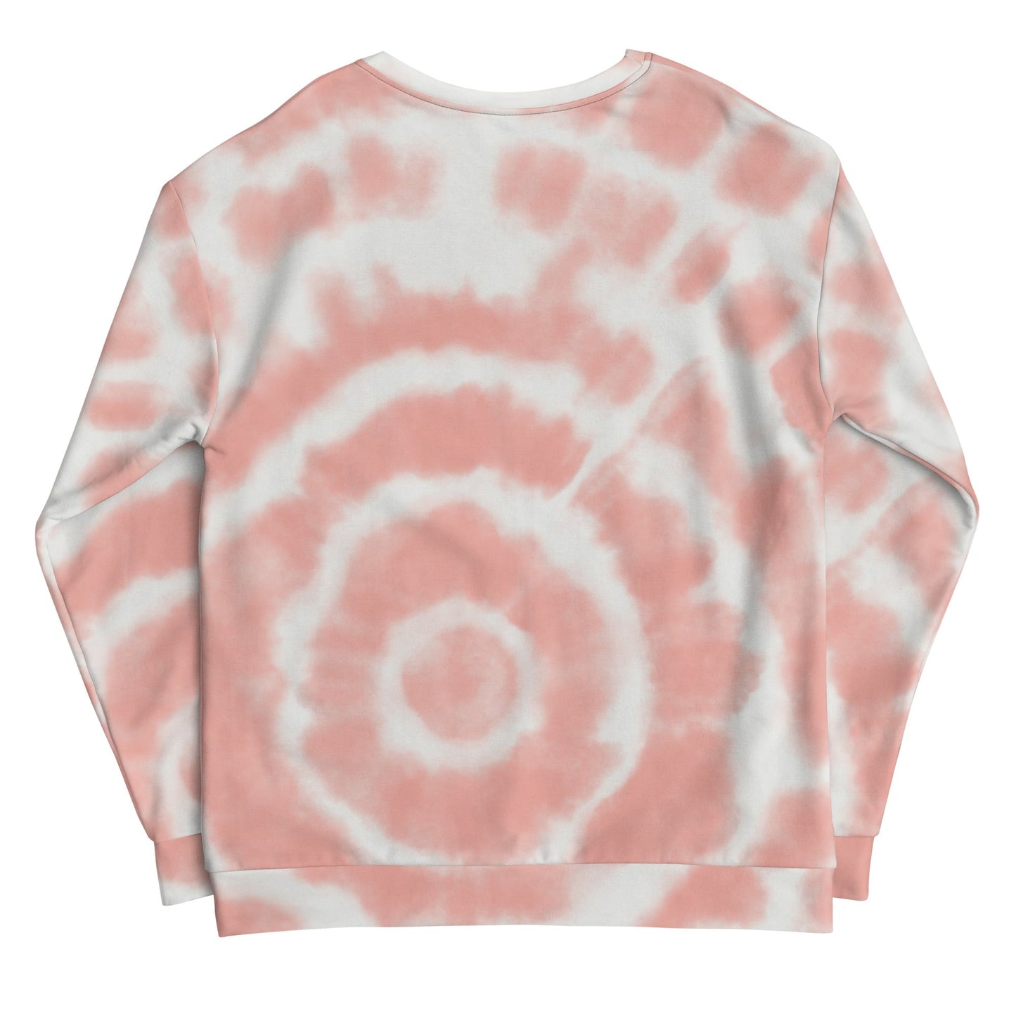 Peach Tie-Dye Vibe Tropical Sweatshirt - Tropical Seas Clothing 