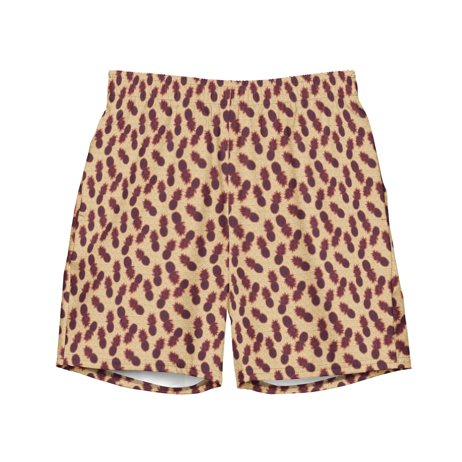 Men's Pineapple Beach Board Shorts - Tropical Seas Clothing 