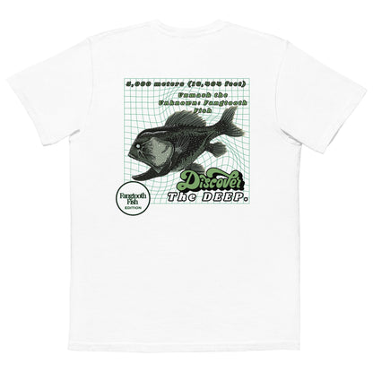 Discover the Deep Anglerfish Pocket T-shirt - Tropical Seas Clothing 