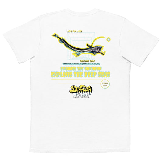 Discover the Deep Viperfish pocket t-shirt - Tropical Seas Clothing 