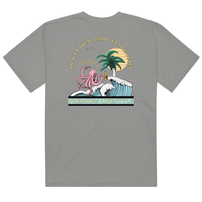 Men’s Premium Lifestyle heavyweight t-shirt - Tropical Seas Clothing 