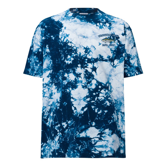 Oversized Tuna Tie-Dye t-shirt - Tropical Seas Clothing 