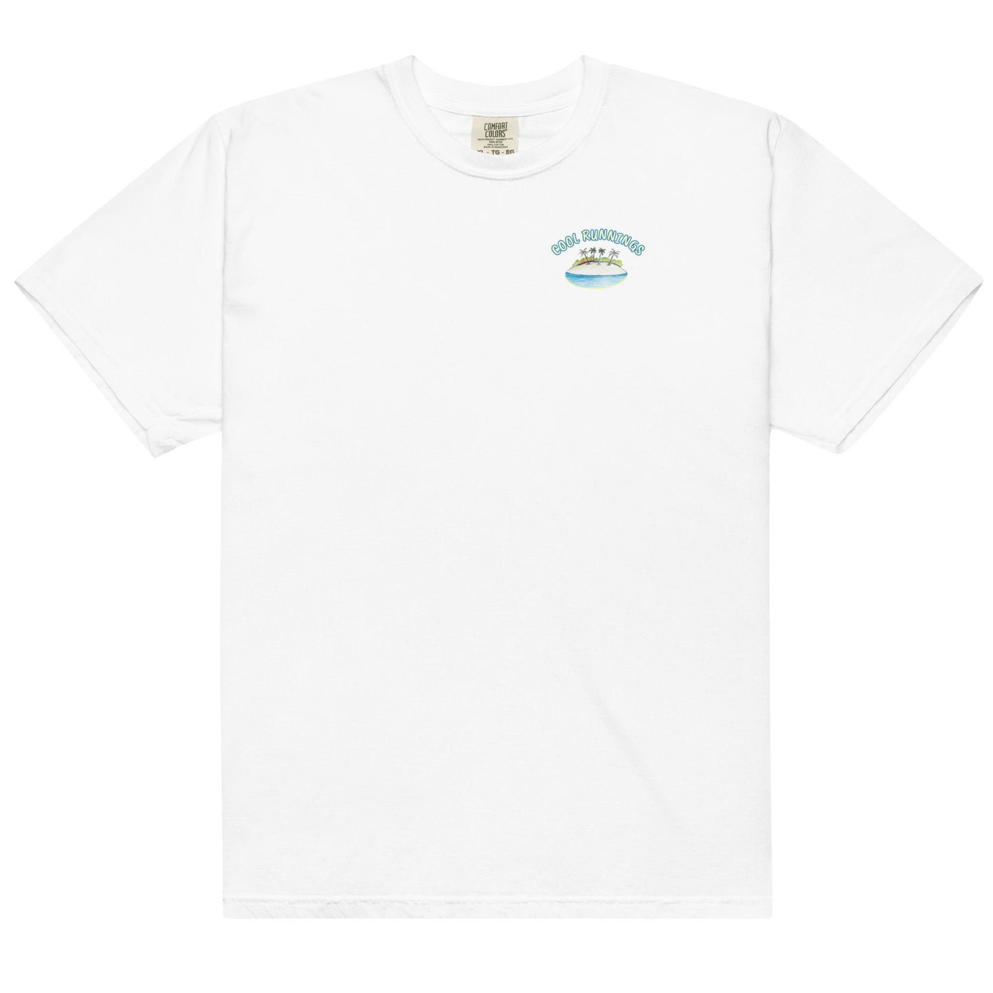 Men’s Cool Runnings Heavyweight t-shirt - Tropical Seas Clothing 