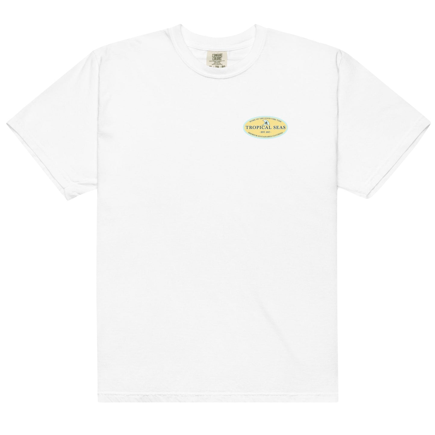 Men’s Dreamland heavyweight t-shirt - Tropical Seas Clothing 