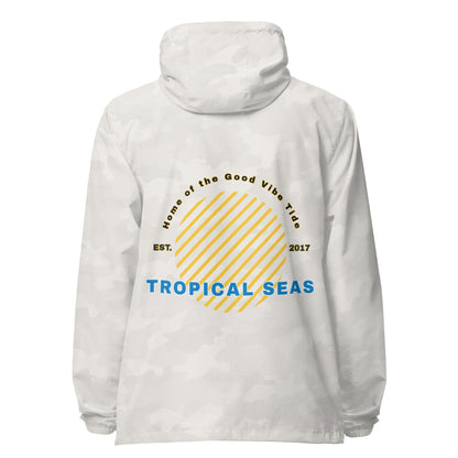 Lightweight zip up Sunny Slice windbreaker - Tropical Seas Clothing 