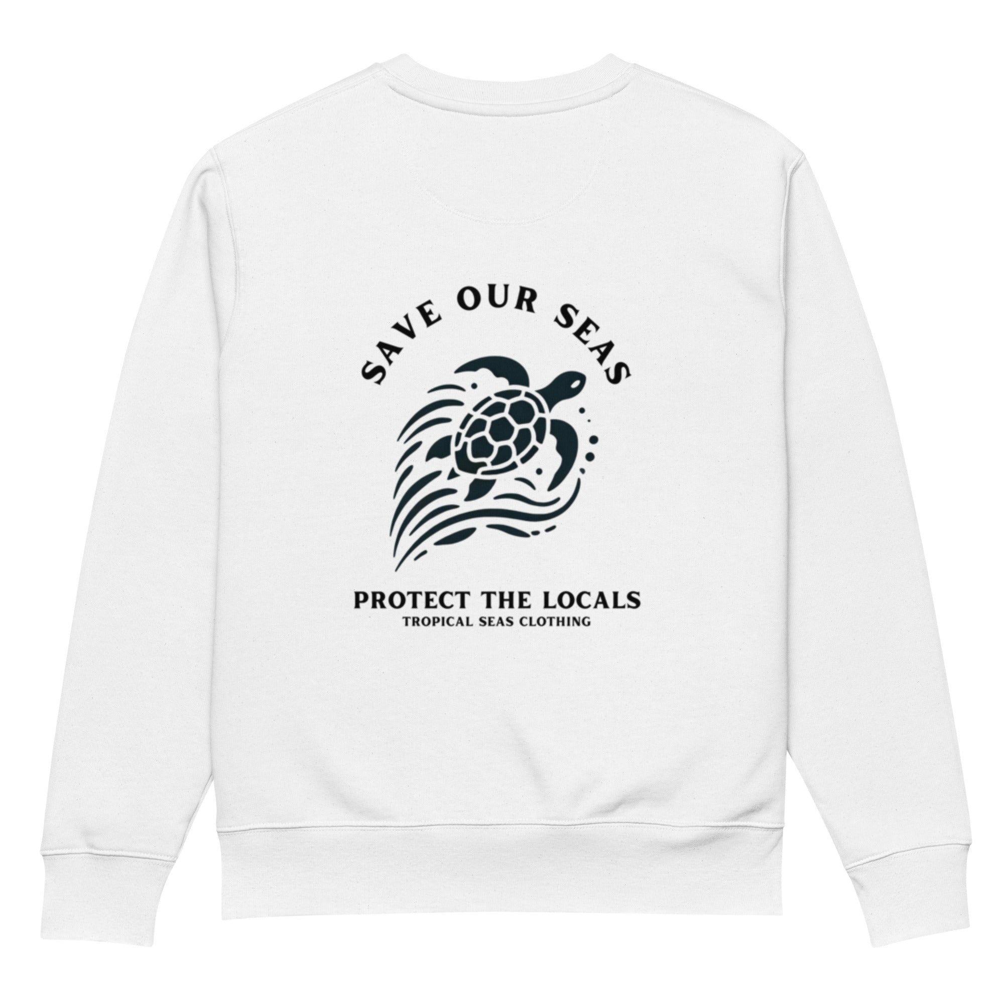 Organic 2024 Ocean Wave Sweatshirt | Organic Cotton Sweatshirt | Sustainable Sweatshirt | Summer Sweatshirt | Eco Friendly Gift | Trendy Crewneck