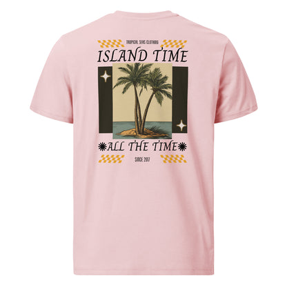 Island Time Organic Cotton T-Shirt – Embrace Comfort and Style with Tropical Seas Clothing - Sustainable  from Tropical Seas Clothing 