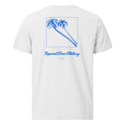 Twin Palms Organic Cotton t-shirt - Tropical Seas Clothing 