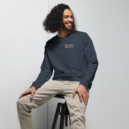 Men's Heavy Wave Energy Organic Sweatshirt - Tropical Seas Clothing 
