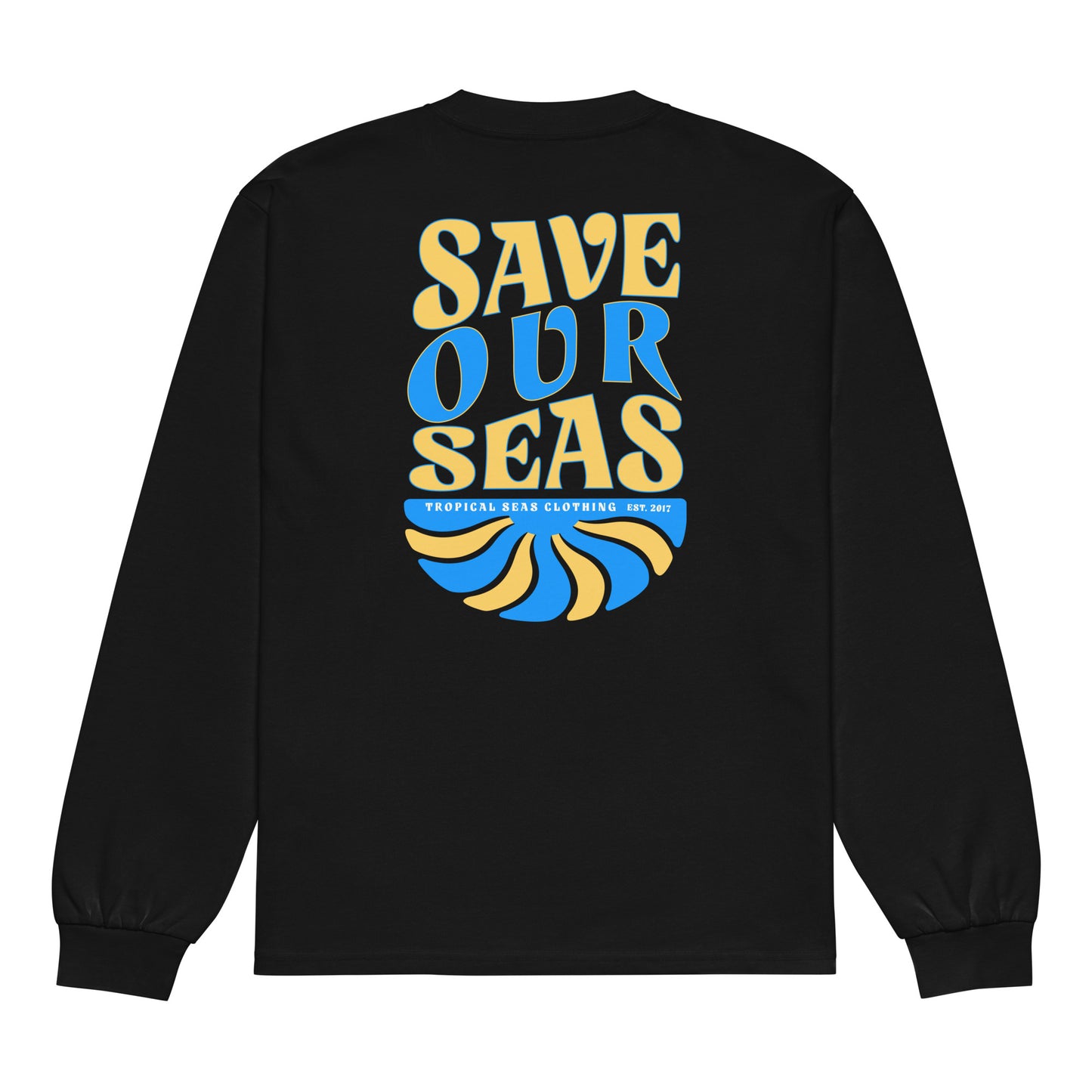 Premium Ocean Advocate heavyweight long sleeve shirt - Tropical Seas Clothing 