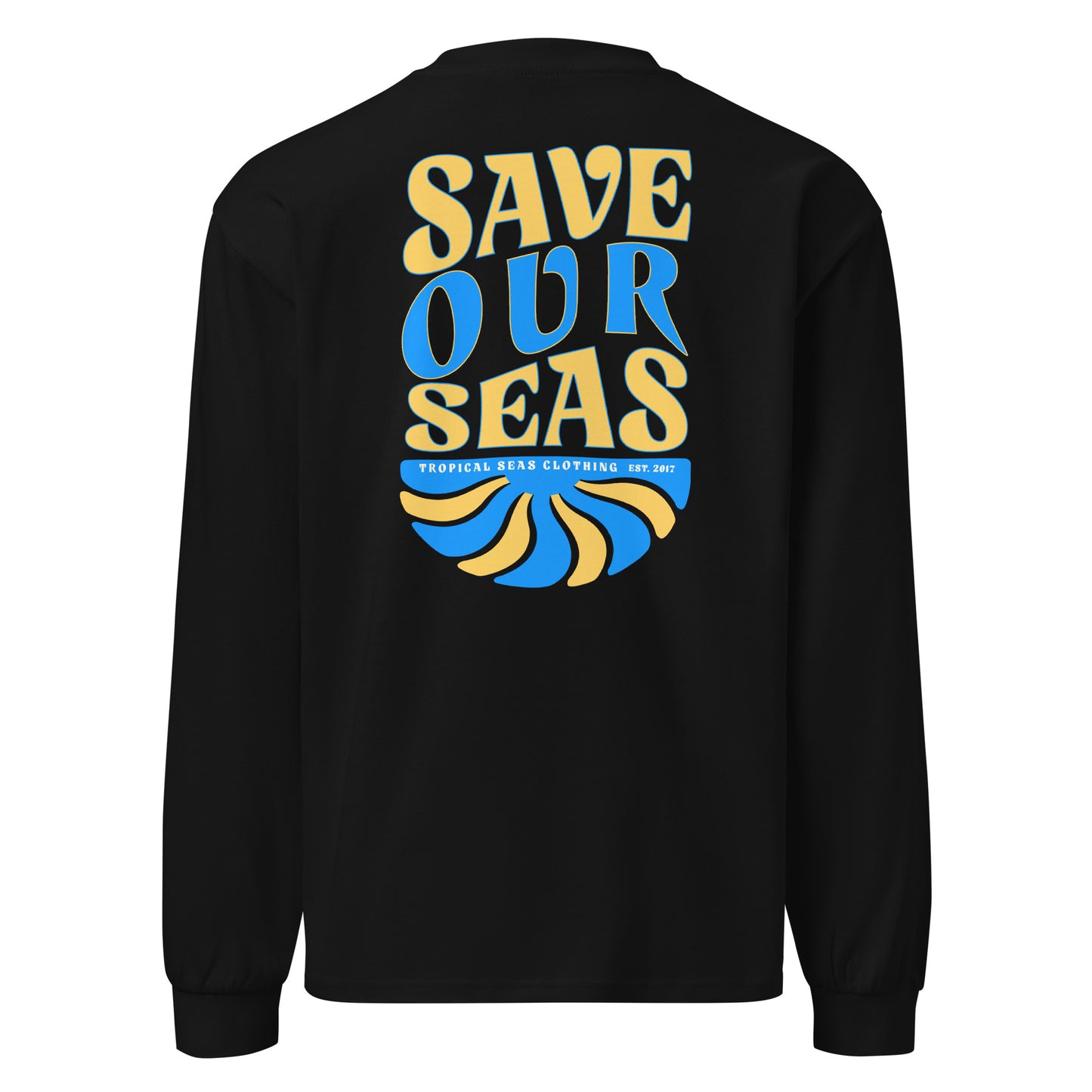 Premium Ocean Advocate heavyweight long sleeve shirt - Tropical Seas Clothing 