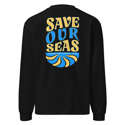 Premium Ocean Advocate heavyweight long sleeve shirt - Tropical Seas Clothing 