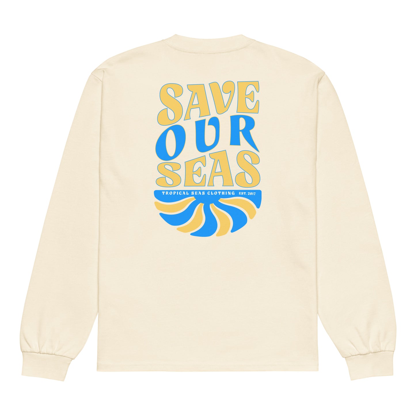 Premium Ocean Advocate heavyweight long sleeve shirt - Tropical Seas Clothing 