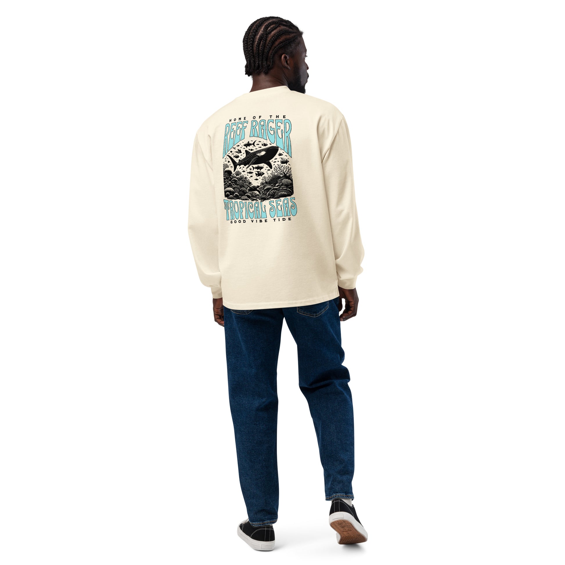 Premium Reef Rager Heavyweight Long Sleeve Shirt - Tropical Seas Clothing 